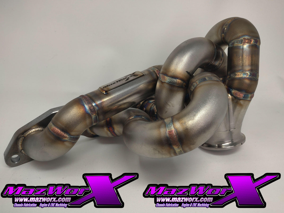 Mazworx - SR20 FR車用(縦置きエンジン) ボトムマウント G25/G30 ターボキット (70011)