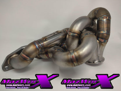 Mazworx - SR20 FR車用(縦置きエンジン) ボトムマウント G25/G30 ターボキット (70011)
