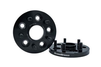 GrimmSpeed ハブセントリック ワイドトレッドスペーサー 15mm(2枚セット) | スバル 2002-2014年 WRX(5x100)