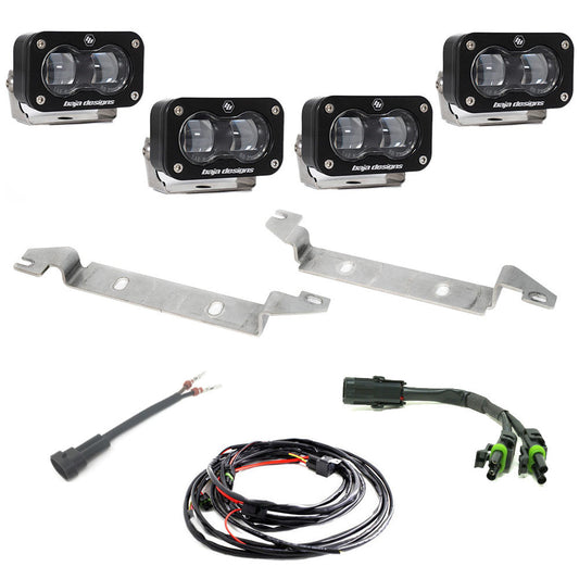 Baja Designs 2023年 トヨタ セコイア S2 SAE／スポーツ OEM フォグライト交換キット