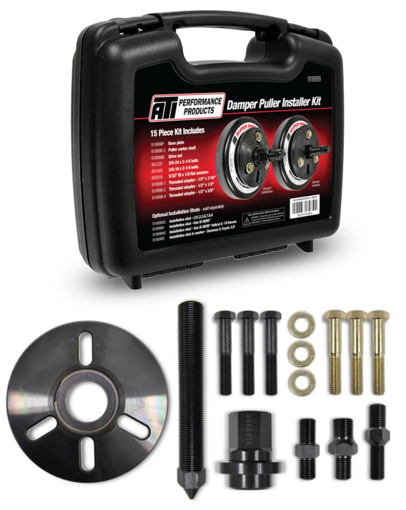 ATI 取り付け用スタッド - 新型ヘミ用 - M14x1.5x6.09ロング - ダンパープーラーメトリックアダプター