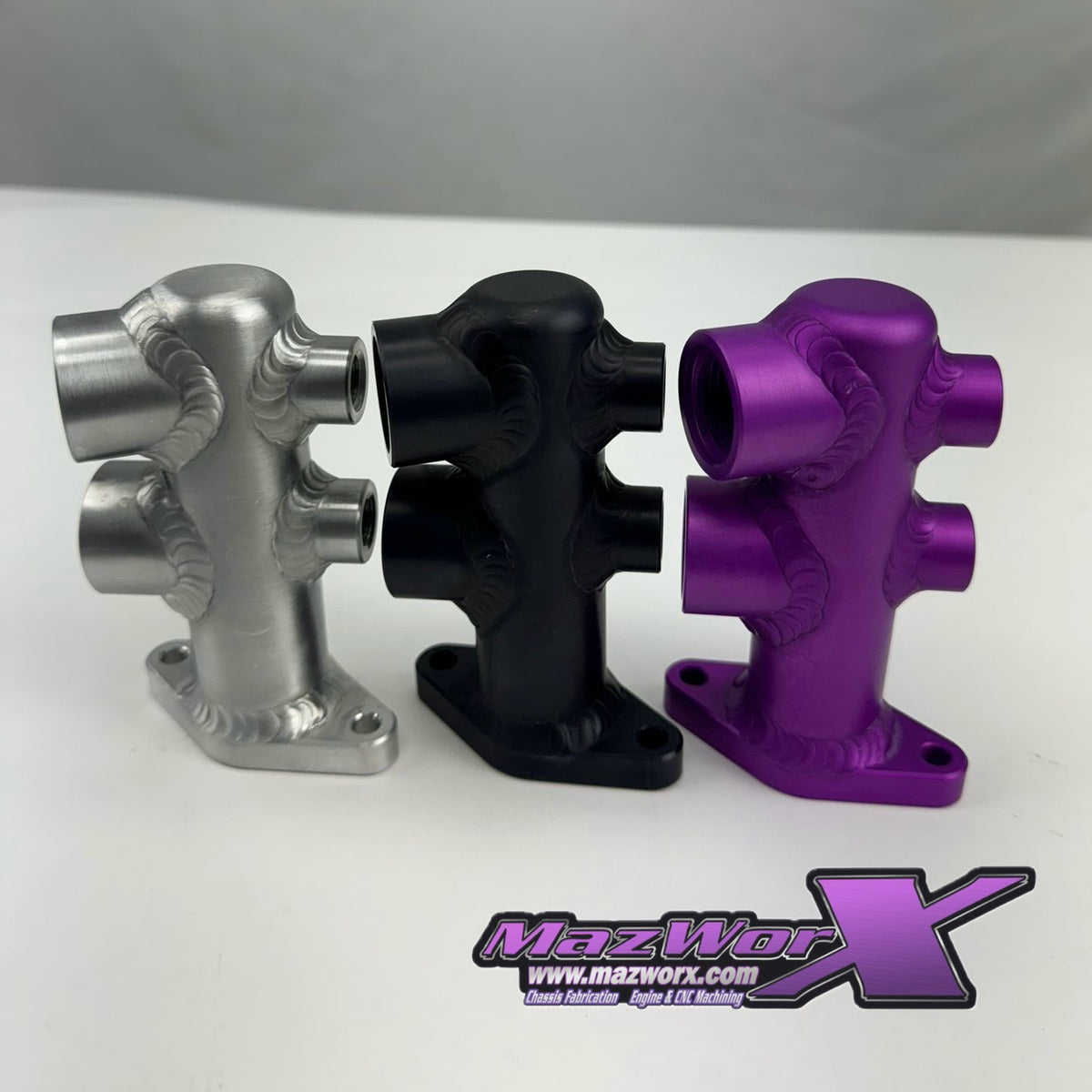 Mazworx - VVL/FR車用(縦置きエンジン) コンバージョンウォーターネック (11184)