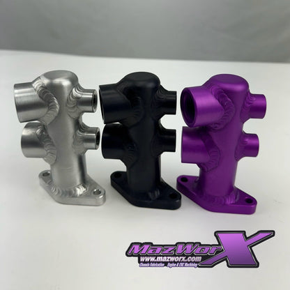 Mazworx - VVL/FR車用(縦置きエンジン) コンバージョンウォーターネック (11184)