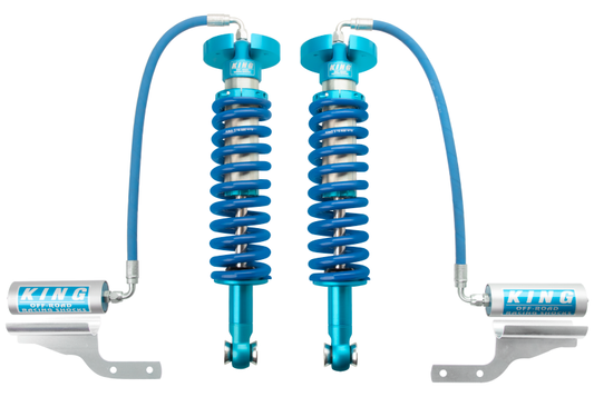 King Shocks 04-08年式 フォード F150 4WD フロント 2.5インチ径（約63.5mm）リモートリザーバー コイルオーバー（ペア）