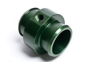 Radium Engineering 汎用 ホースバーブアダプター 1-3/4インチ内径ホース用 (1/4NPT ポート付) - グリーン