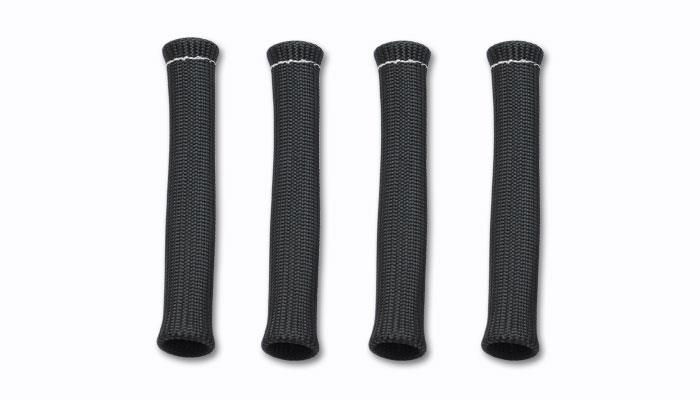 Vibrant スパークプラグブーツ インシュレーター 径3/4インチ(約19mm) 4個入り (ブラック)