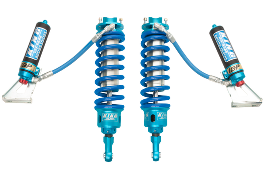 King Shocks 2005年以降トヨタ タコマ（6穴）用 フロント ステージ3キット 3.0インチ（約76.2mm）径リザーバー コイルオーバー 調整＆内部バイパス付き（ペア）