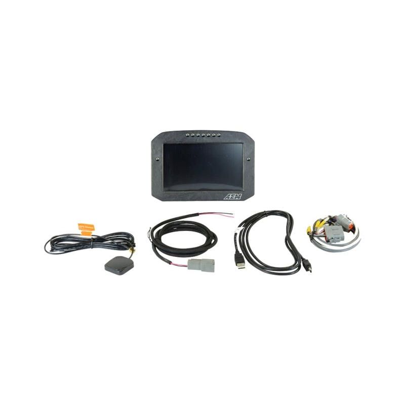 AEM CD-7G カーボンフラッシュ デジタルダッシュディスプレイ 内蔵20Hz GPS＆アンテナ付き
