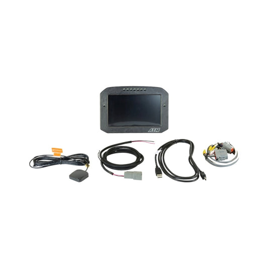 AEM CD-7G カーボンフラッシュ デジタルダッシュディスプレイ 内蔵20Hz GPS＆アンテナ付き