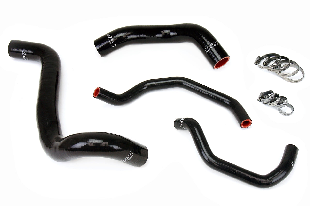 HPS シリコン ホース キット - ラジエーターおよびヒーター ホース 57-1426-BLK