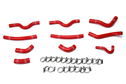 HPS シリコン ホース キット - ヒーター ホース 57-1523-RED