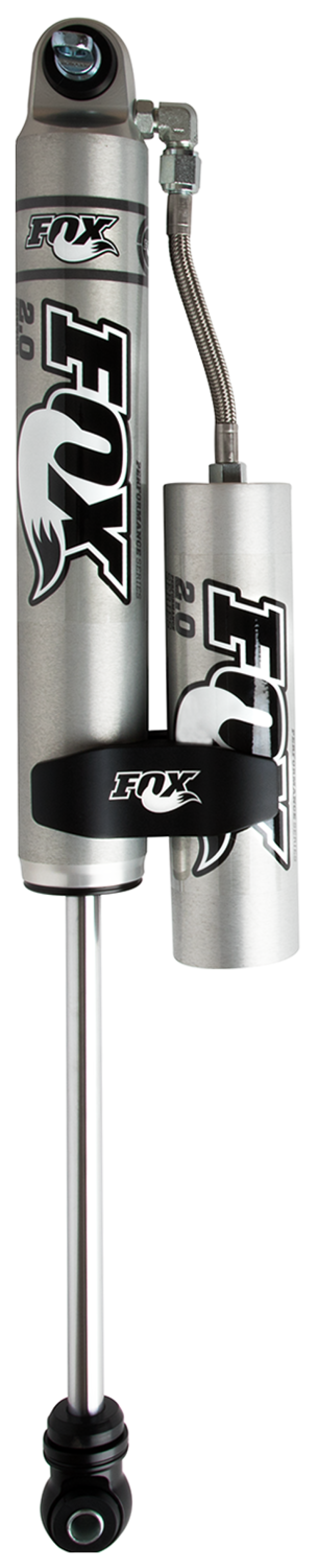 Fox 07+ Jeep JK 2.0 パフォーマンスシリーズ 14.1インチ（約358mm）スムースボディ リモートリザーバー リアショック / 6.5-8インチ（約165-203mm）リフト