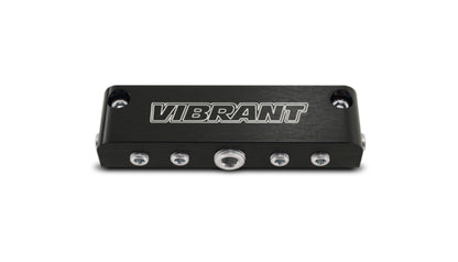 Vibrant アルミ バキュームマニホールド 新デザイン (ブラック)