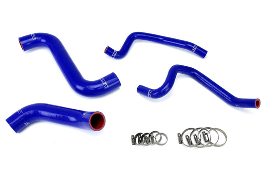 HPS シリコン ホース キット - ラジエーターおよびヒーター ホース 57-1809-BLUE