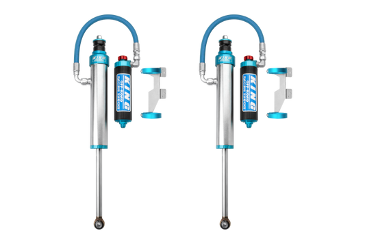 King Shocks 2007年以降 トヨタ タンドラ リア 2.5インチ（約63.5mm）直径 リモートリザーバーショック アジャスター付き（ペア）