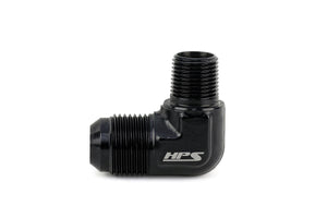 HPS -3AN ～ 1/8 NPT 90 度アルミニウム アダプター