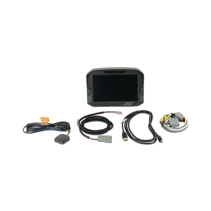AEM CD-7 ログなしGPS対応レーシングダッシュカーボンファイバー製デジタルディスプレイ（VDMなし、CAN入力専用）