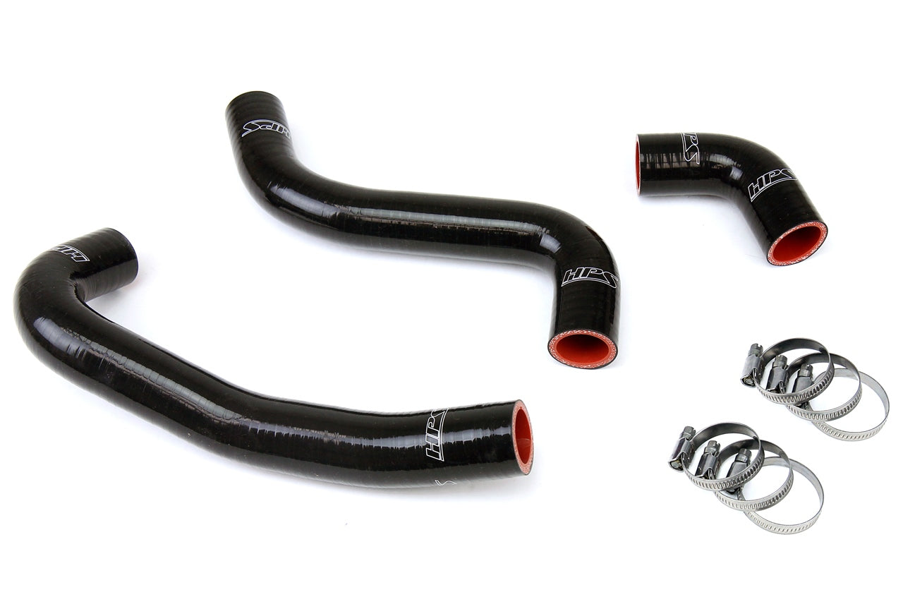 HPS ラジエーター ホース キット - 2004-2006 サイオン xB (57-1059-BLK)