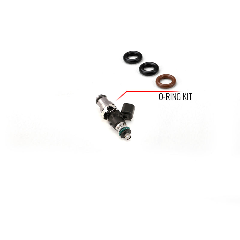 Injector Dynamics インジェクター用Oリング／シールサービスキット（14mmトップアダプター＆14mmボトムOリング付）