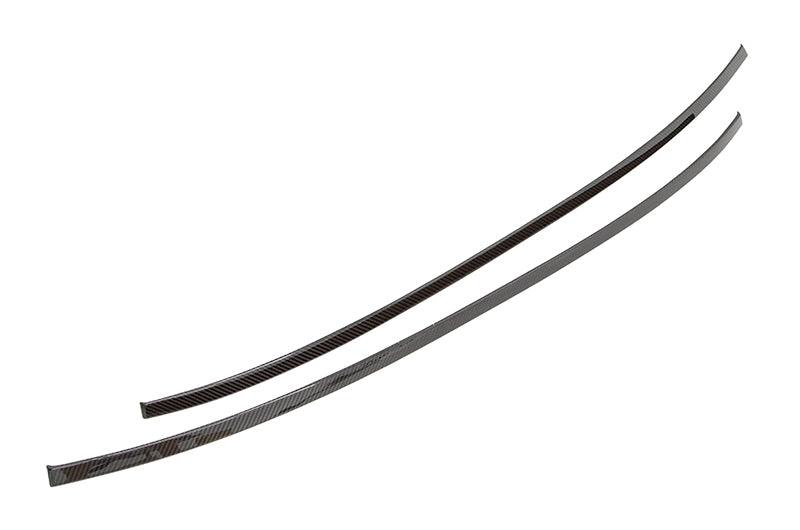 OLM LE ドライカーボン レインチャネルガードトリム - 2015-2021 スバル WRX / STI用