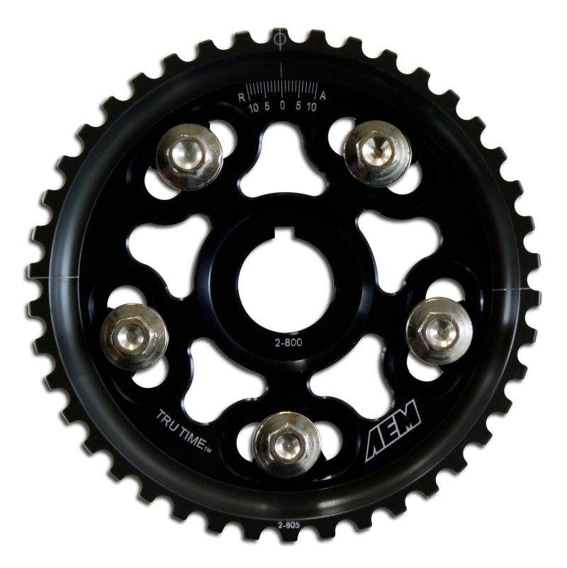AEM 92-01 ホンダ プレリュード Si VTEC／ベース＆SH トゥルーブラック Tru-Time カムギア