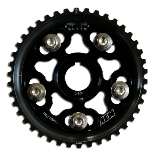 AEM 92-01 ホンダ プレリュード Si VTEC／ベース＆SH トゥルーブラック Tru-Time カムギア