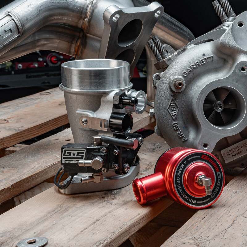 GrimmSpeed アルミ鋳造タービンインレット V2 | スバル 2015-2021年 WRX / 2014-2018年 フォレスターXT