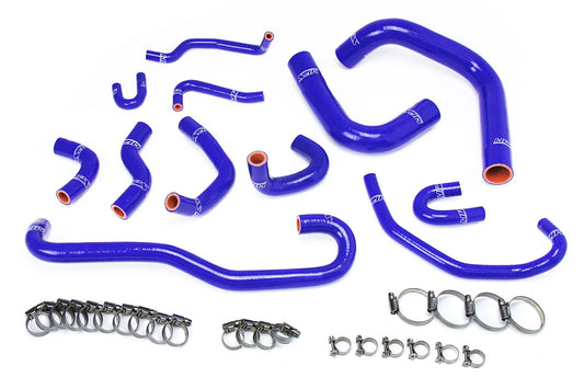 HPS シリコン ホース キット - ラジエーターおよびヒーター ホース 57-1656-BLUE