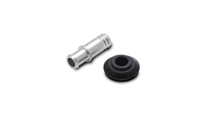 Vibrant アルミ バキュームホースフィッティング 外径10mm(2/5インチ) ラバーグロメット付