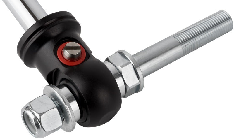 Fox 07+ Jeep JK 2.0 Factory Series 8.1インチ（約206mm）ATSステアリングダンパー 1-5/8インチ（約41.3mm）タイロッド