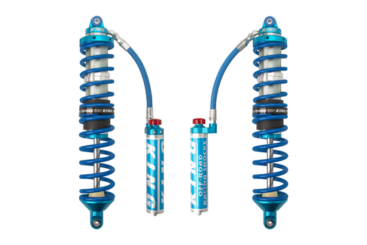 King Shocks ポラリス RZR-XP900 リア 2.5インチ（約63.5mm）ピギーバック コイルオーバー（アジャスター付き）