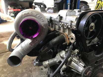 Speed Tek Auto Racing トヨタ 2JZ-GE ハイマウントスチームパイプ エキゾーストマニホールド JZA80 2JZ アリスト ノンターボ