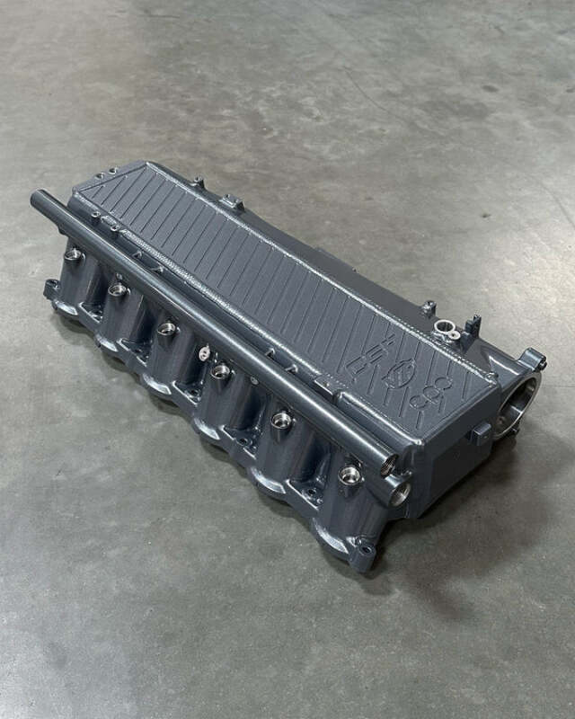 CSF BMW Gen 1 B58 チャージエアクーラーマニホールド - タービュランスグレー