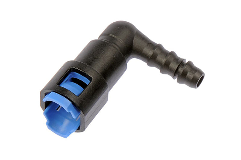 Radium Engineering 3/8 SAE メス - 90度 5/16インチバーブ