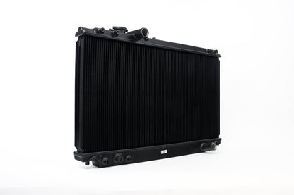CSF 93-98 トヨタ MK4 スープラ ラジエーター - ブラック仕上げ