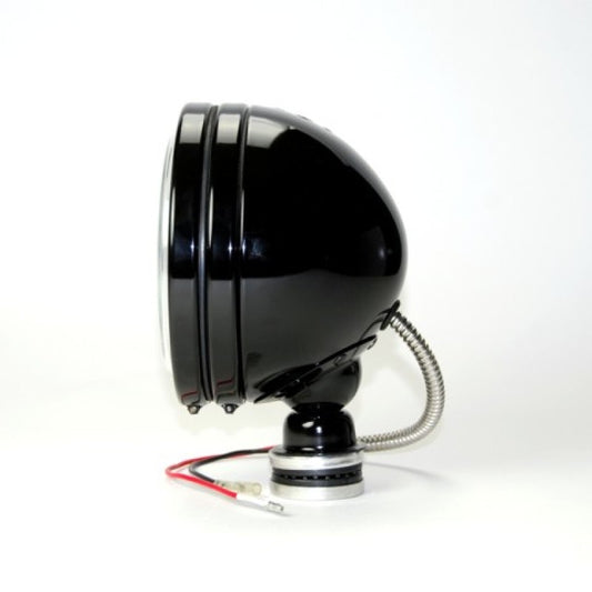 KC HiLiTES Daylighter 6インチ ハロゲンライト 100W スポットビーム（ペアパックシステム） - ブラックステンレス