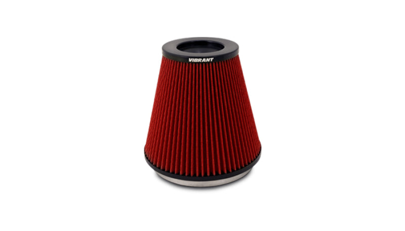 Vibrant The Classic パフォーマンスエアフィルター コーン外径5インチ(約127mm) x 高さ7インチ(約178mm) x フランジ内径7インチ(約178mm)
