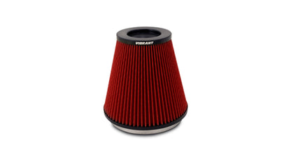 Vibrant The Classic パフォーマンスエアフィルター コーン外径5インチ(約127mm) x 高さ7インチ(約178mm) x フランジ内径7インチ(約178mm)