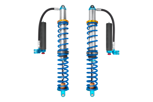 King Shocks 14-16 Polaris RZR-XP1000/Turbo リア 3.0 インターナルバイパス リモートコイルオーバー 調整機能＆フィン付き