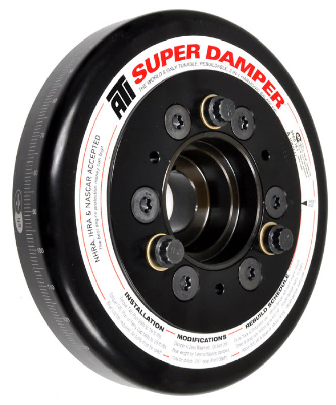 ATI ダンパー - 6.325インチ（約160.7mm） - アルミ製 - 日産 - L16 18 20 用 - 3リング