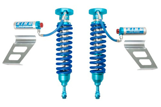 King Shocks 2007年以降 トヨタ タンドラ 2.5インチ径（約63.5mm） フロント コイルオーバー リモートリザーバー付き 調整機構付き（ペア）