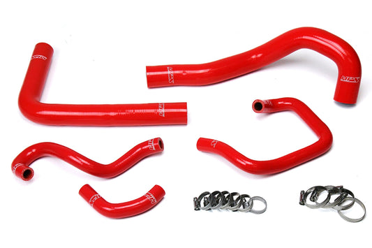 HPS シリコン ホース キット - ラジエーターおよびヒーター ホース 57-1613-RED