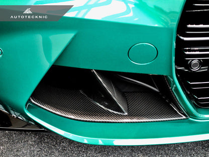 AutoTecknic G8X M3 / M4 ドライカーボン フロントバンパーベントセット
