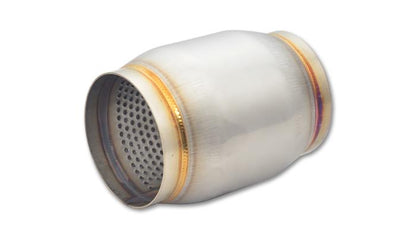 Vibrant ステンレス レースマフラー 入口/出口3インチ(約76mm) 長さ5インチ(約127mm)