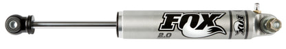 Fox 05-07 Ford SD 2.0 パフォーマンスシリーズ 10.1インチ（約256.5mm） スムースボディ IFP ステアリングスタビライザー（アルミ製）