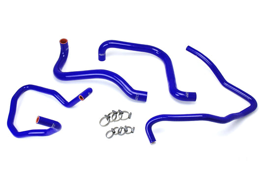 HPS シリコン ホース キット - ラジエーターおよびヒーター ホース 57-1589-BLUE