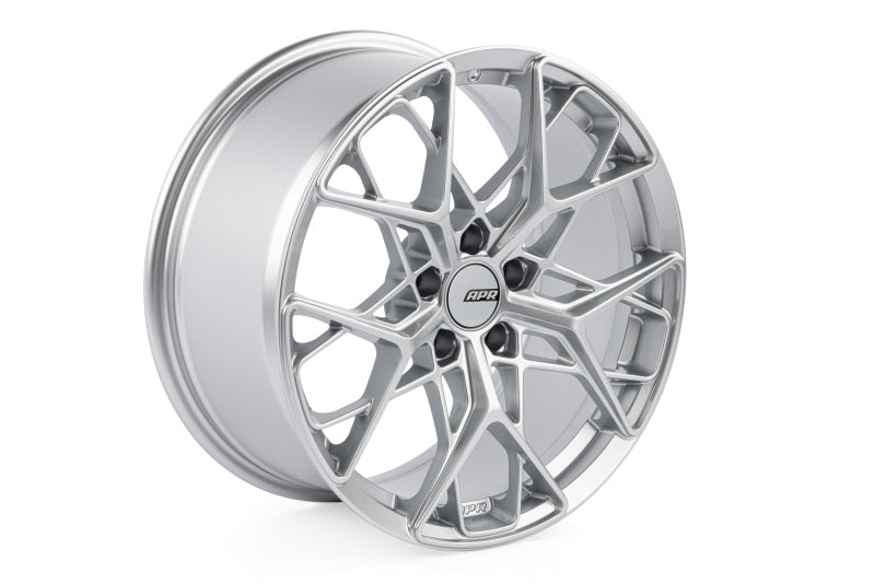 APR A02 フローフォームド - 19x8.5 - 5x112 - ET45 - ハブ径66.5mm - ハイパーシルバー ホイール