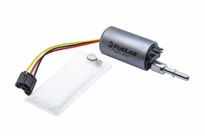 Fuelab 496 インタンク ブラシレス燃料ポンプ 5/16 SAEアウトレット付 - 500 LPH