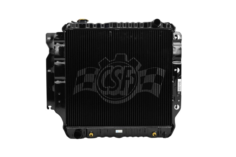 CSF 87-02 ジープ ラングラー 2.5L 純正互換 プラスチック製ラジエーター