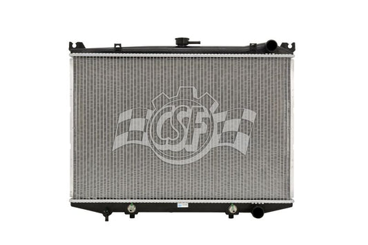 CSF 86-94 Nissan D21 2.4L 純正互換 プラスチック製ラジエーター